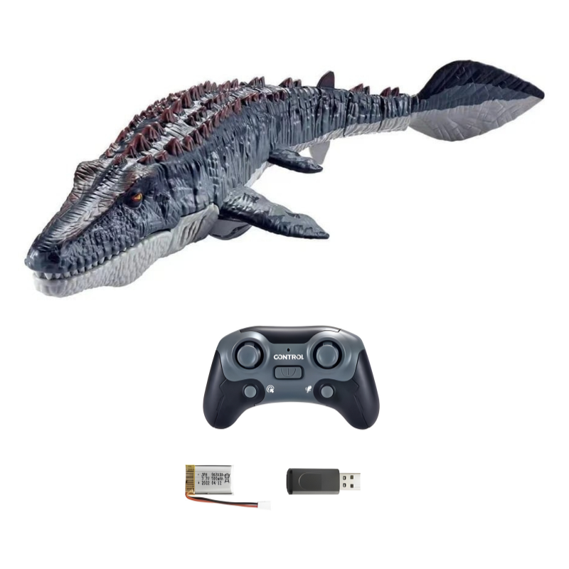 Børns RC Svømmende Dinosaur Legetøj med Vand Spray