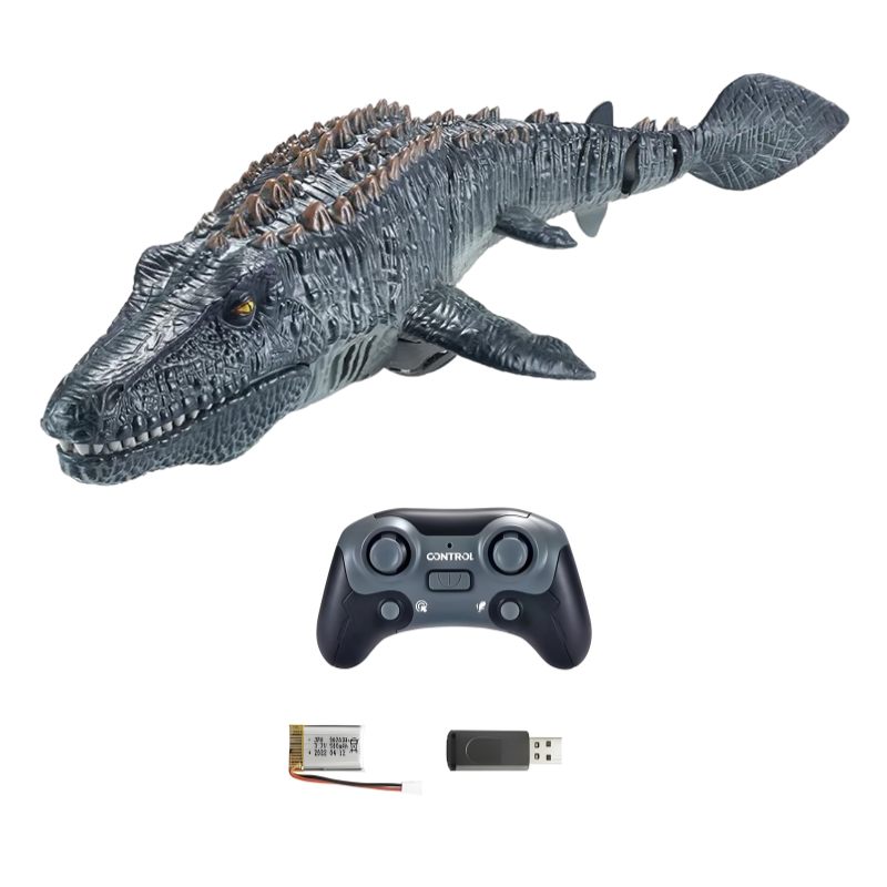 Børns RC Svømmende Dinosaur Legetøj med Vand Spray