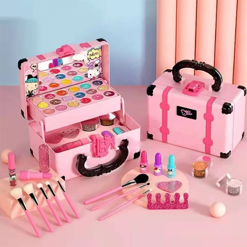 Børns Sikker & Ikke-Toksisk Makeup Legesæt