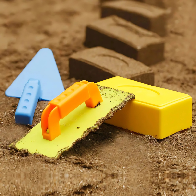 Børns Udendørs Sand- & Snebyggeklodser - 3-Pak