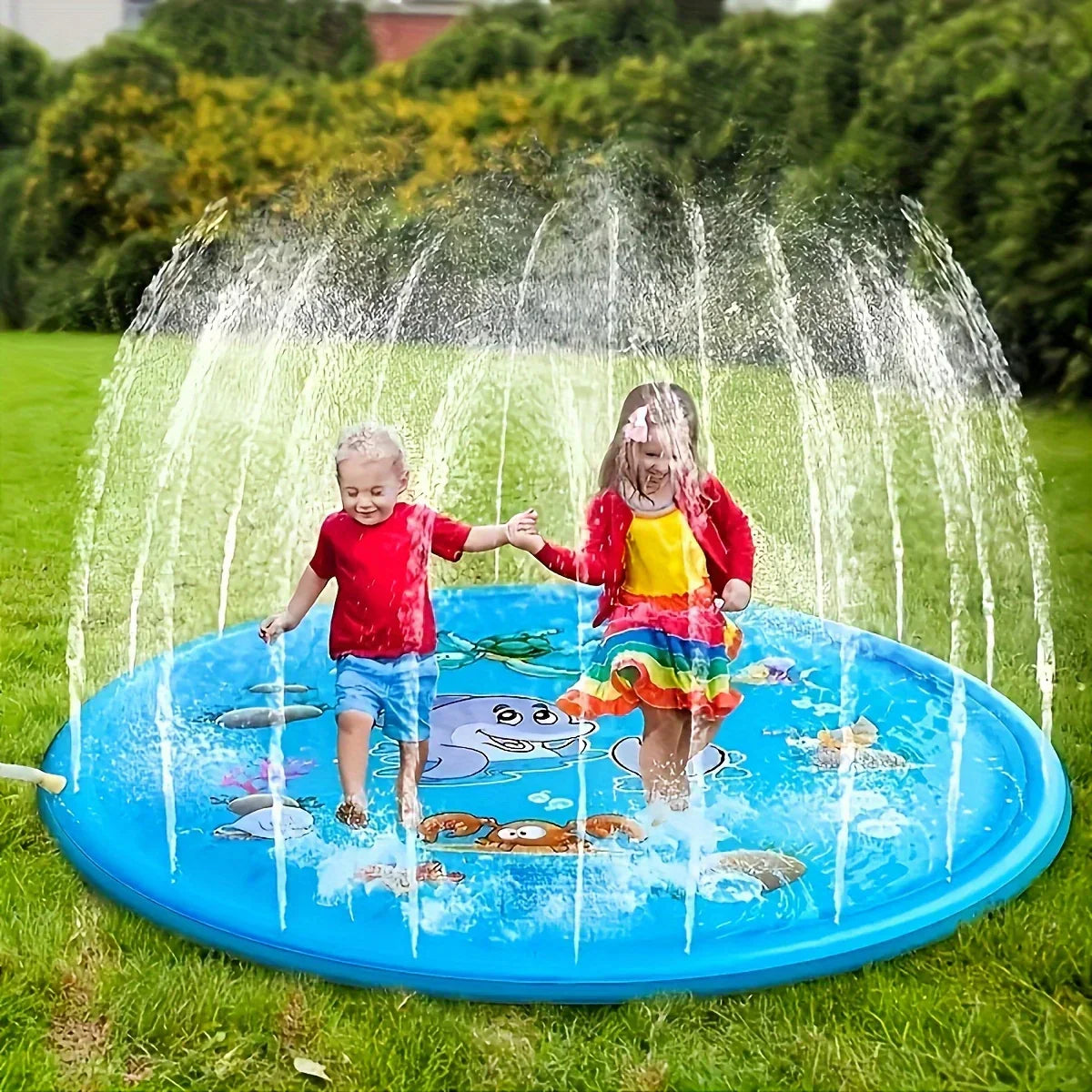 Børns Udendørs Sprinkler Legemåtte