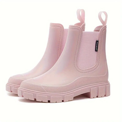 Kamilia | Bottines Chelsea à Enfiler pour Femme - Semelle Crantée - Image 4