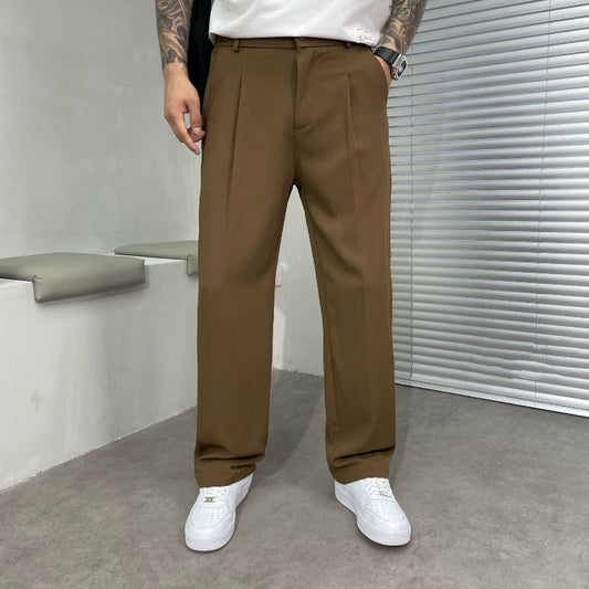 Ulysse | Pantalons élégants à coupe droite pour hommes - Image 1