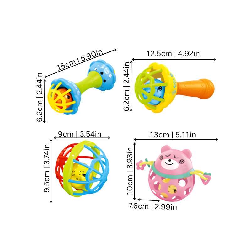 Baby Sensory Rangle Bider Legetøj