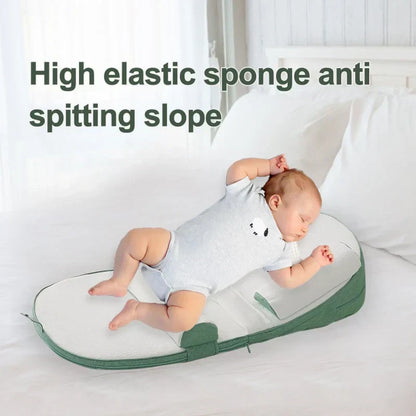 Baby Wedge Pude: Sikker Side Søvn & Anti-Reflux Støtte