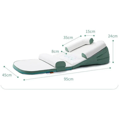 Baby Wedge Pude: Sikker Side Søvn & Anti-Reflux Støtte