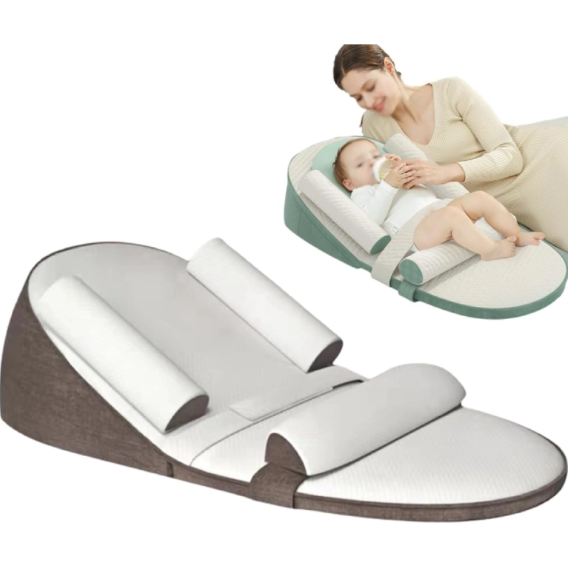 Baby Wedge Pude: Sikker Side Søvn & Anti-Reflux Støtte