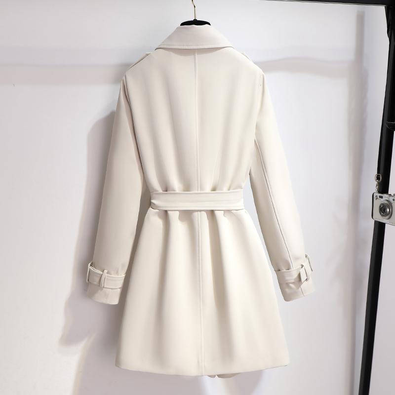 Sibylle | Manteau croisé ceinturé pour femme - Image 2