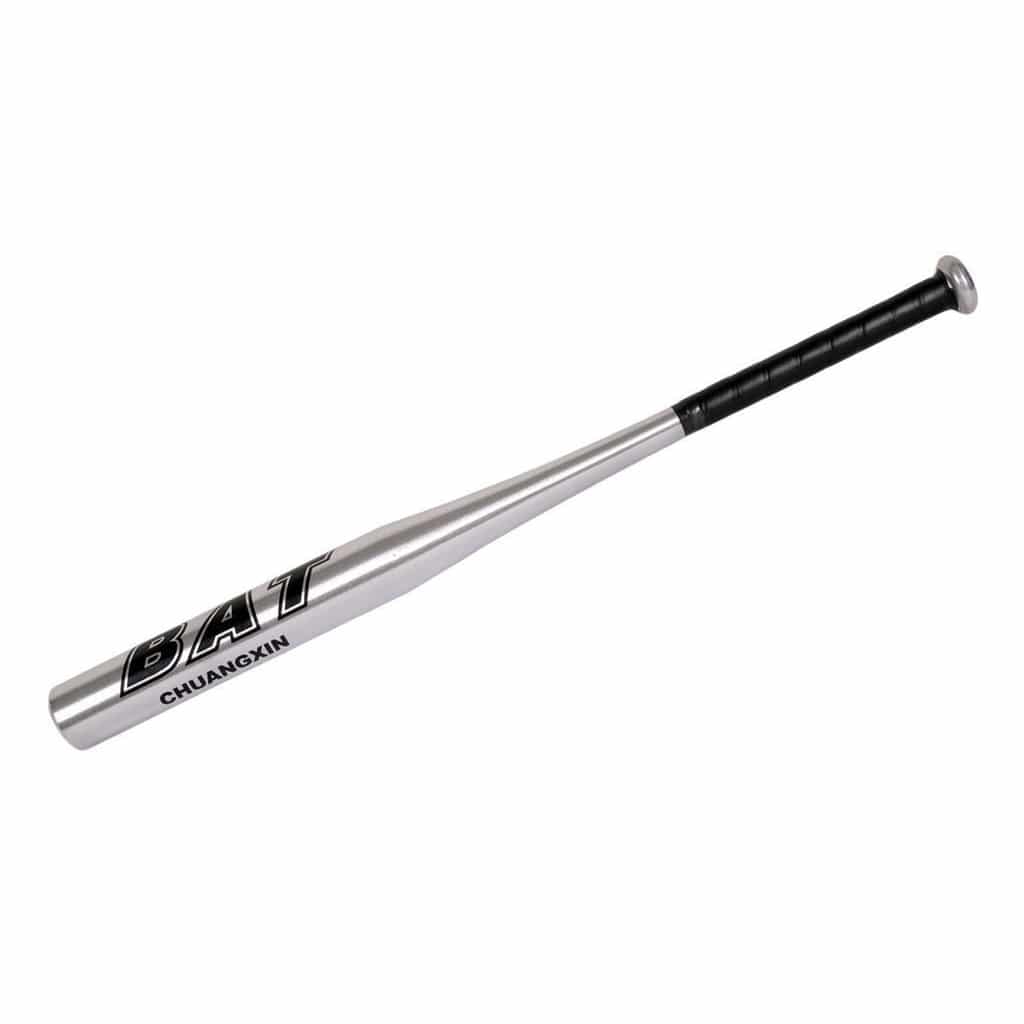 Baseballbat i aluminium inklusive bold