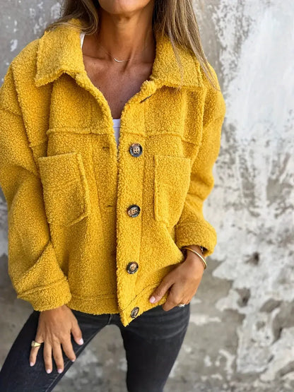 Blandine | Veste Boutonnée Coupe Décontractée Femme - Image 2