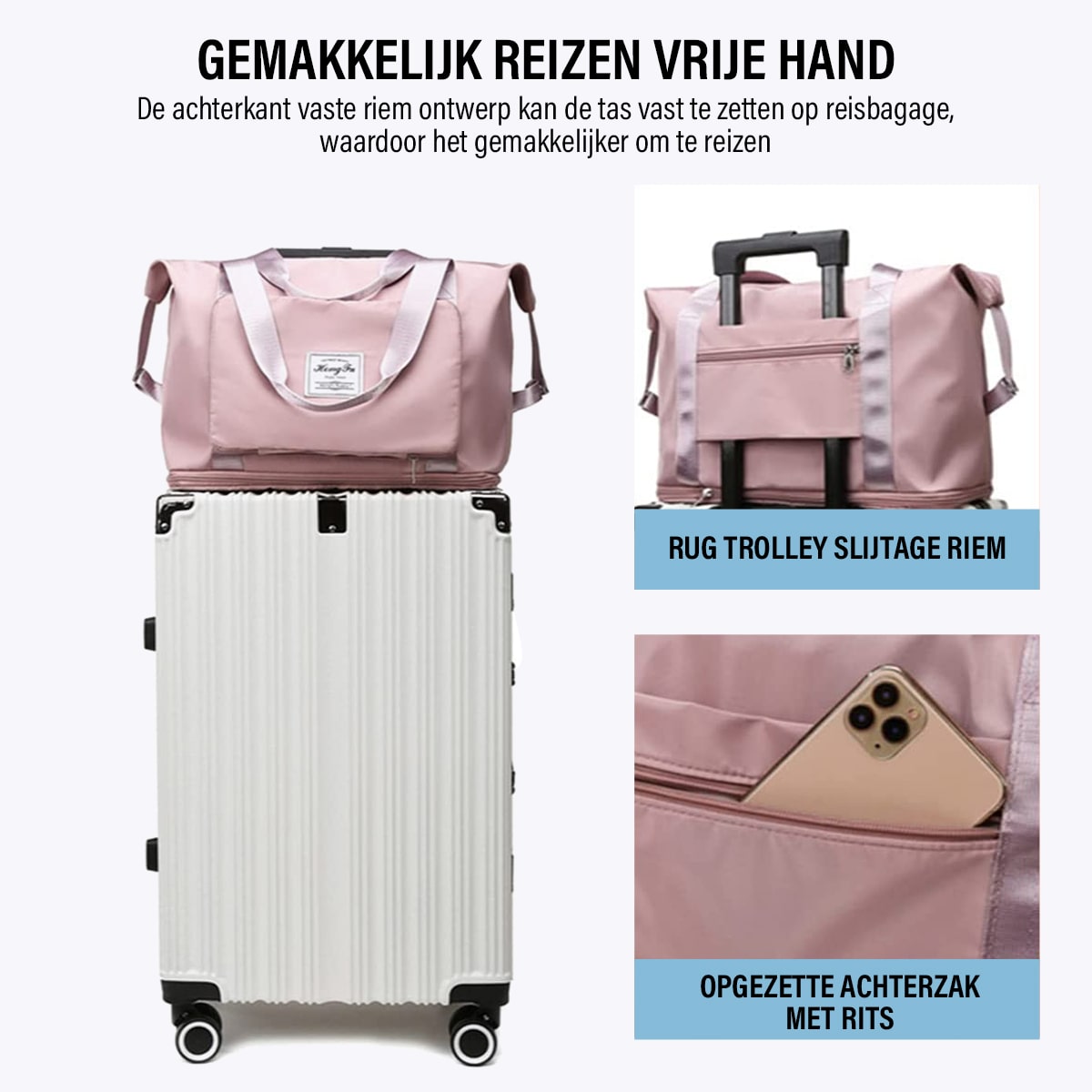 Beggo™ | Vandtæt og Udvidelig Taske!