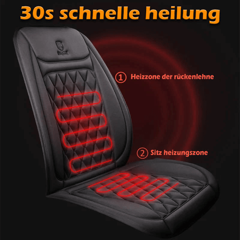 Bil sædevarmer med justerbar temperaturkontrol – 12V/24V