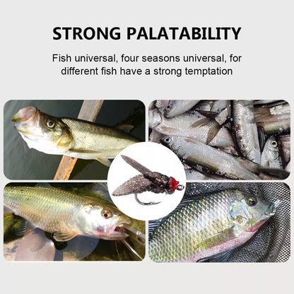 Bionisk Flue Insekt Fiskegrej til Fiskere, 20 Stk