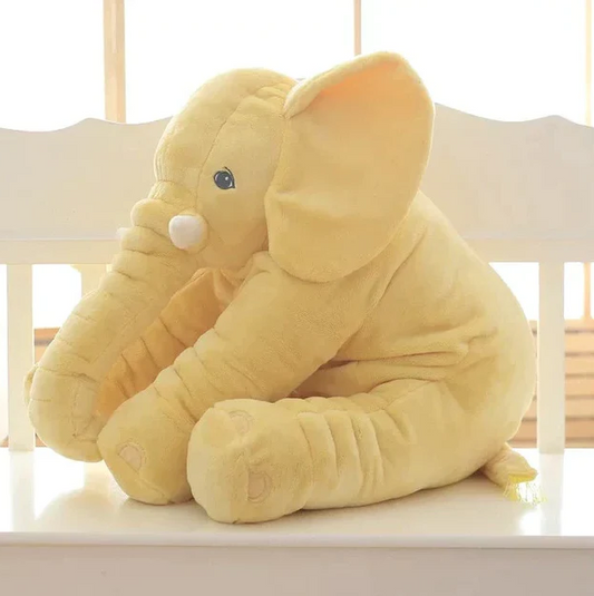 Blød elefant-krammepude til babyer