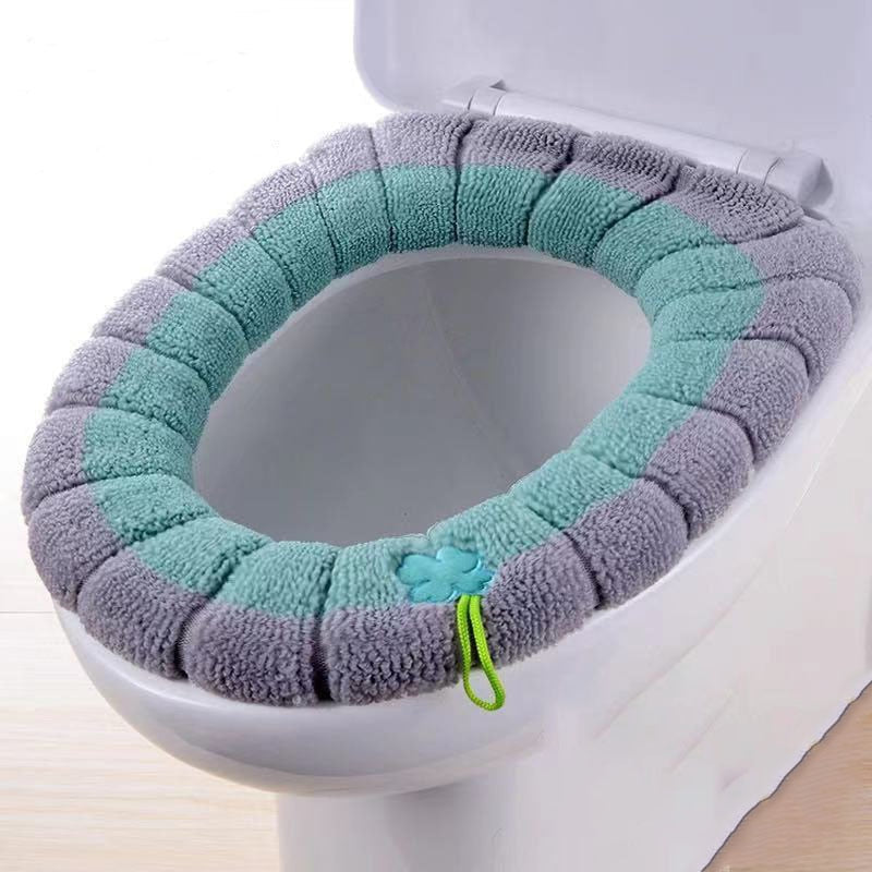 Blød Universal Toiletbrædt Dæksel med Lynlås & Håndtag