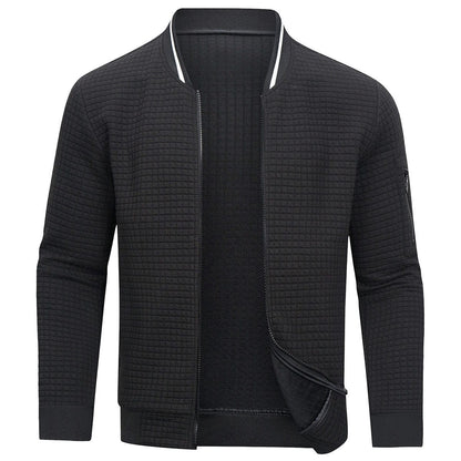 Tewfik | Veste Décontractée Homme Bordure Côtelée - Image 1