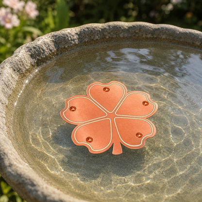 Bloomara – Ren Kobber Fuglebad Rensningsskive, Algekontrol Blomst