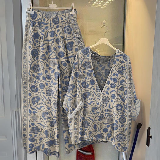 Louisa | Ensemble de combinaisons à motifs pour femmes - Image 1