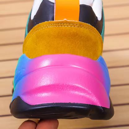 Image of Bodil | Chunky Sneakers med Snørebånd til Damer