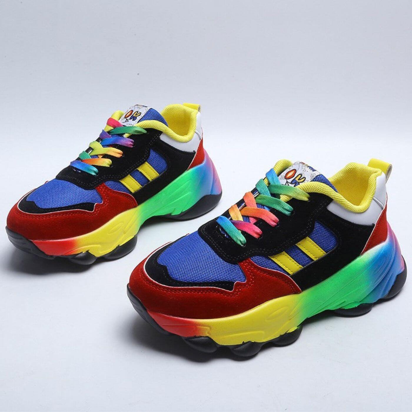 Image of Bodil | Chunky Sneakers med Snørebånd til Damer