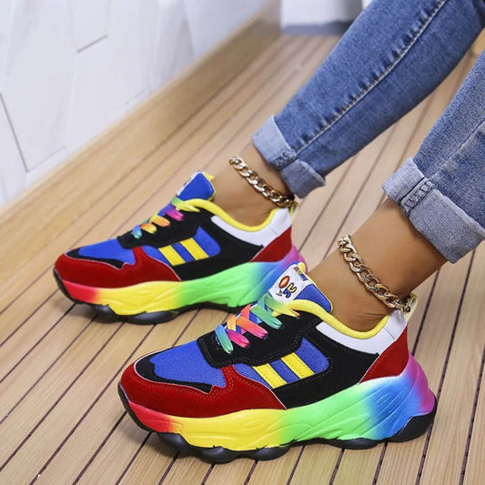 Image of Bodil | Chunky Sneakers med Snørebånd til Damer