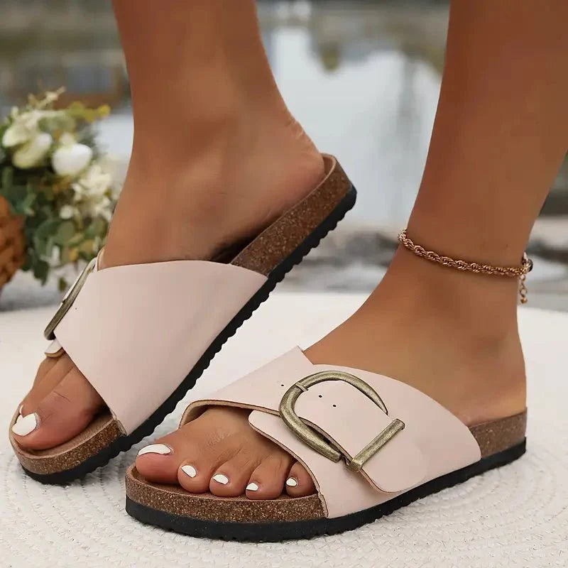 Image of Bodil | Ortopædiske Spænde Sandaler