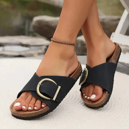 Image of Bodil | Ortopædiske Spænde Sandaler