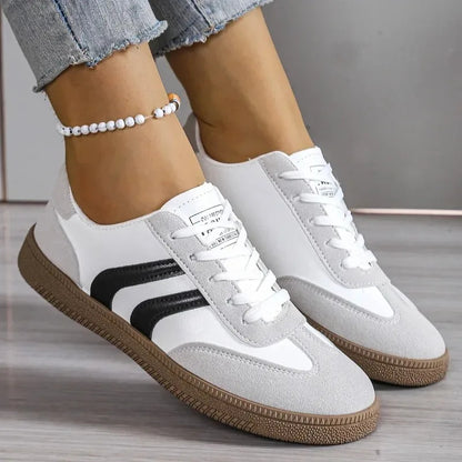 Bodil | Dame Snøresko Casual Sneakers - Image 1