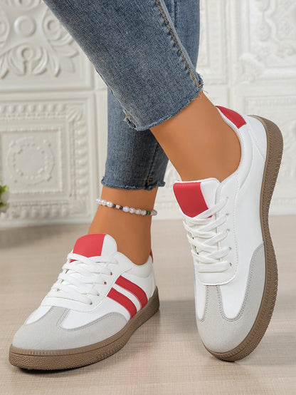 Bodil | Dame Snøresko Casual Sneakers - Image 1
