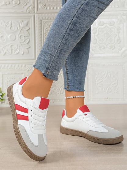 Bodil | Dame Snøresko Casual Sneakers - Image 1