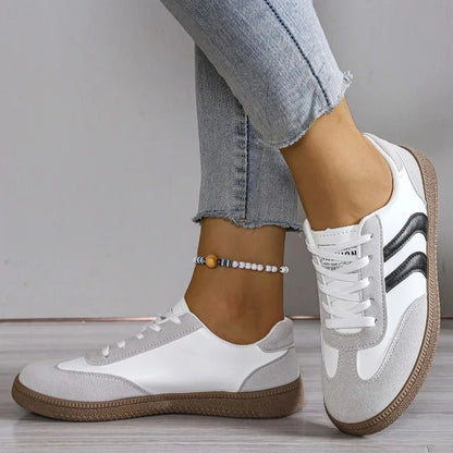 Bodil | Dame Snøresko Casual Sneakers - Image 2