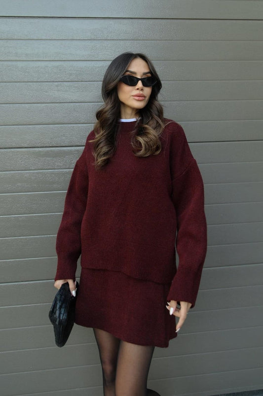 Isadora | Ensemble de pull oversize pour femme - Image 1