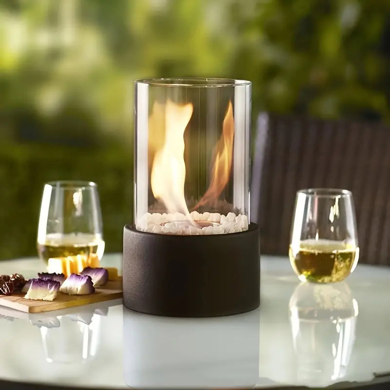 Bordpejs Uden Røg i Glas – Skab Hygge Indendørs & Udendørs