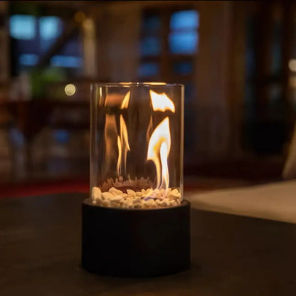 Bordpejs Uden Røg i Glas – Skab Hygge Indendørs & Udendørs