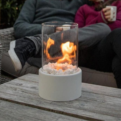 Bordpejs Uden Røg i Glas – Skab Hygge Indendørs & Udendørs