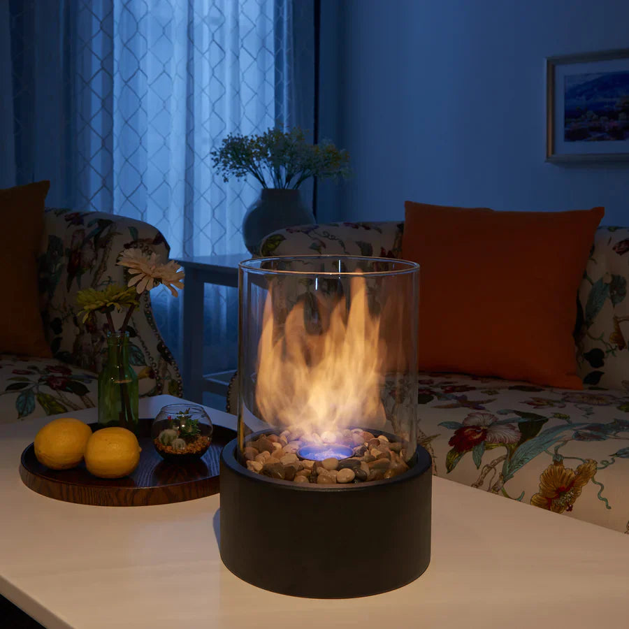 Bordpejs Uden Røg i Glas – Skab Hygge Indendørs & Udendørs