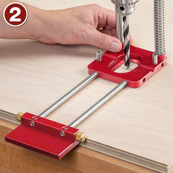 Bore Skabelon | Præcis 90° Boring | Robust & Holdbar | DrillRight