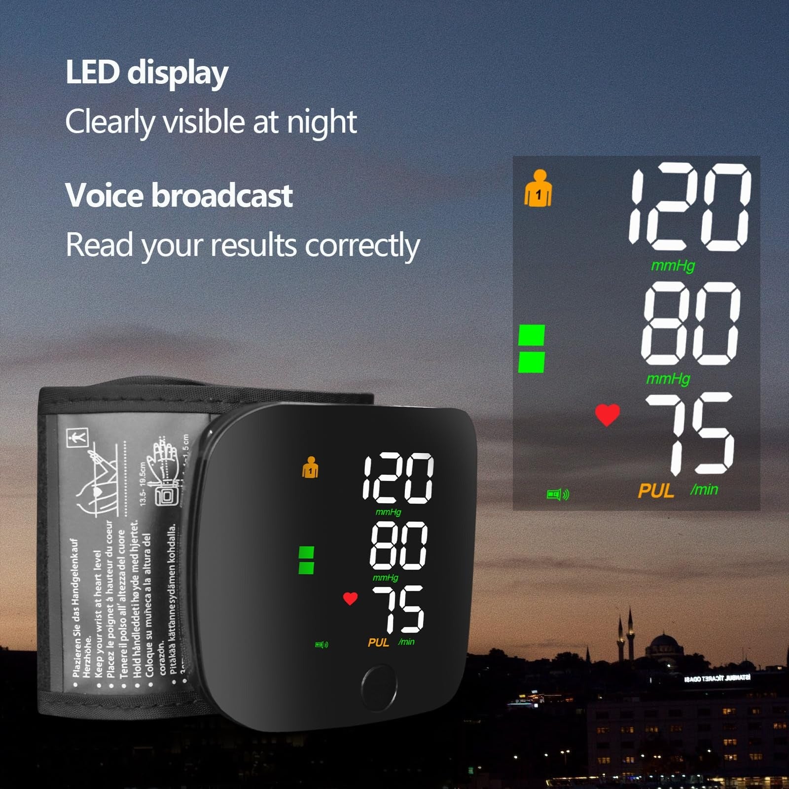 BPMonitor: Præcis Medicinsk Handled Blood Pressure Monitor