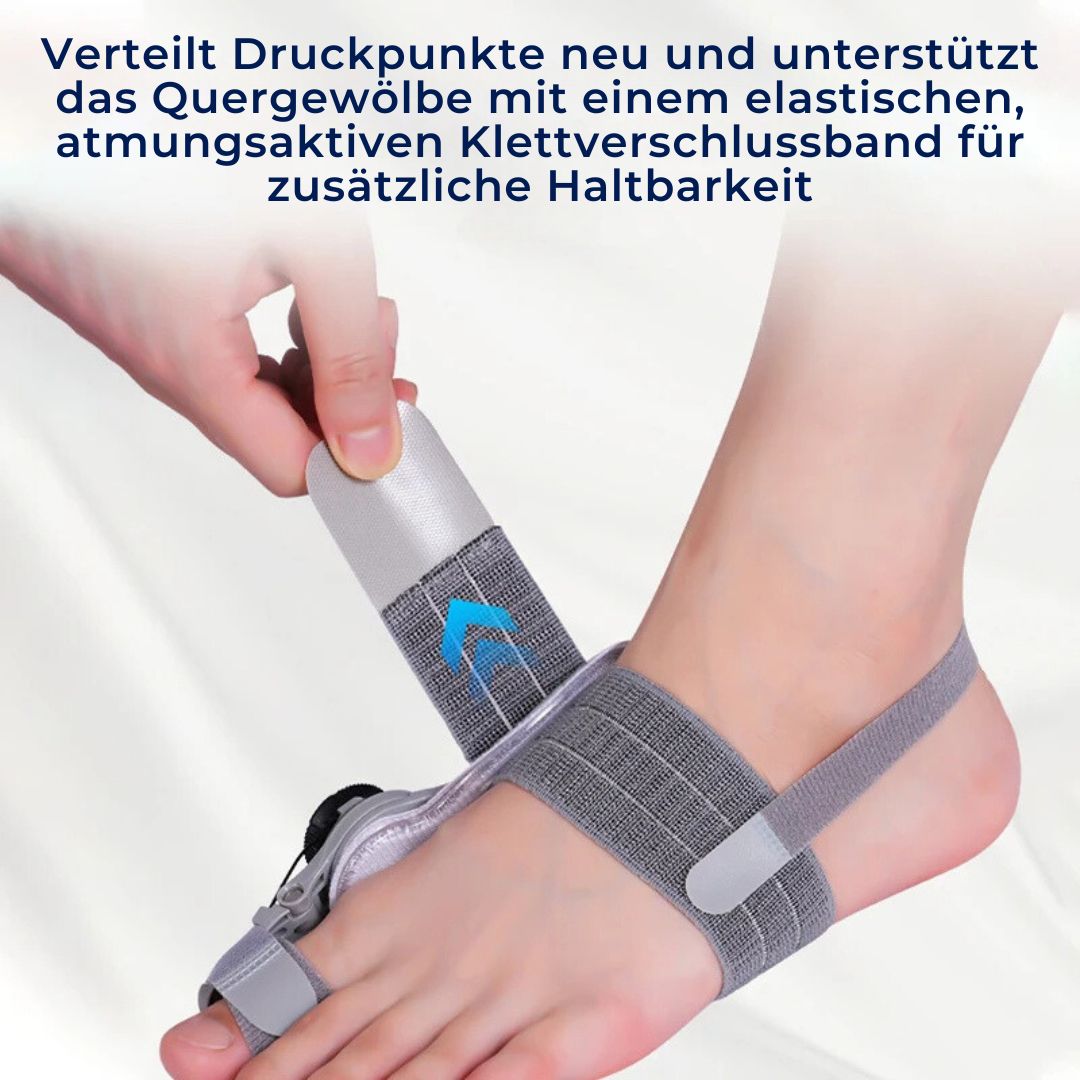 BunionEase Justerbare Lindre Støtter | Hallux Valgus Korrigerer