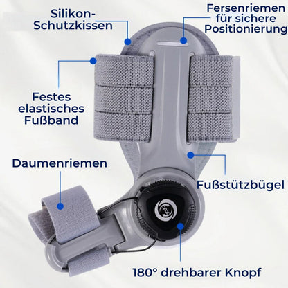 BunionEase Justerbare Lindre Støtter | Hallux Valgus Korrigerer