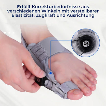 BunionEase Justerbare Lindre Støtter | Hallux Valgus Korrigerer