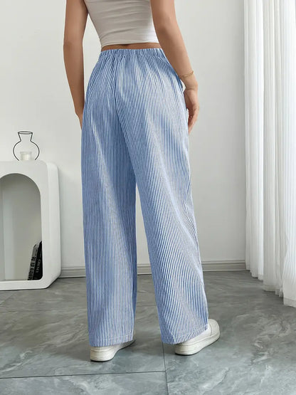 Véronica | Pantalon rayé élégant avec poches pour un confort stylé - Image 17