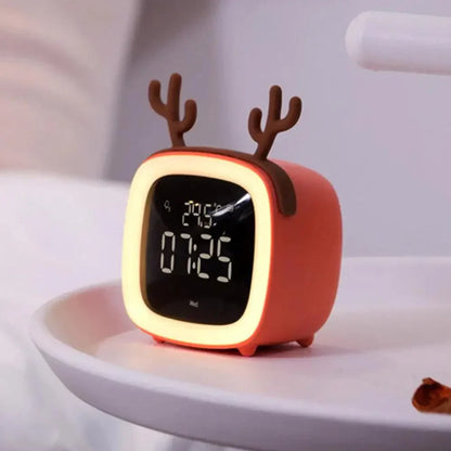 Cartoon Kanin Alarmur | LED Natlys Design | Digital Ur