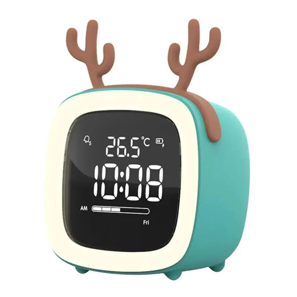 Cartoon Kanin Alarmur | LED Natlys Design | Digital Ur