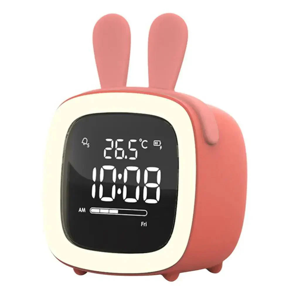Cartoon Kanin Alarmur | LED Natlys Design | Digital Ur