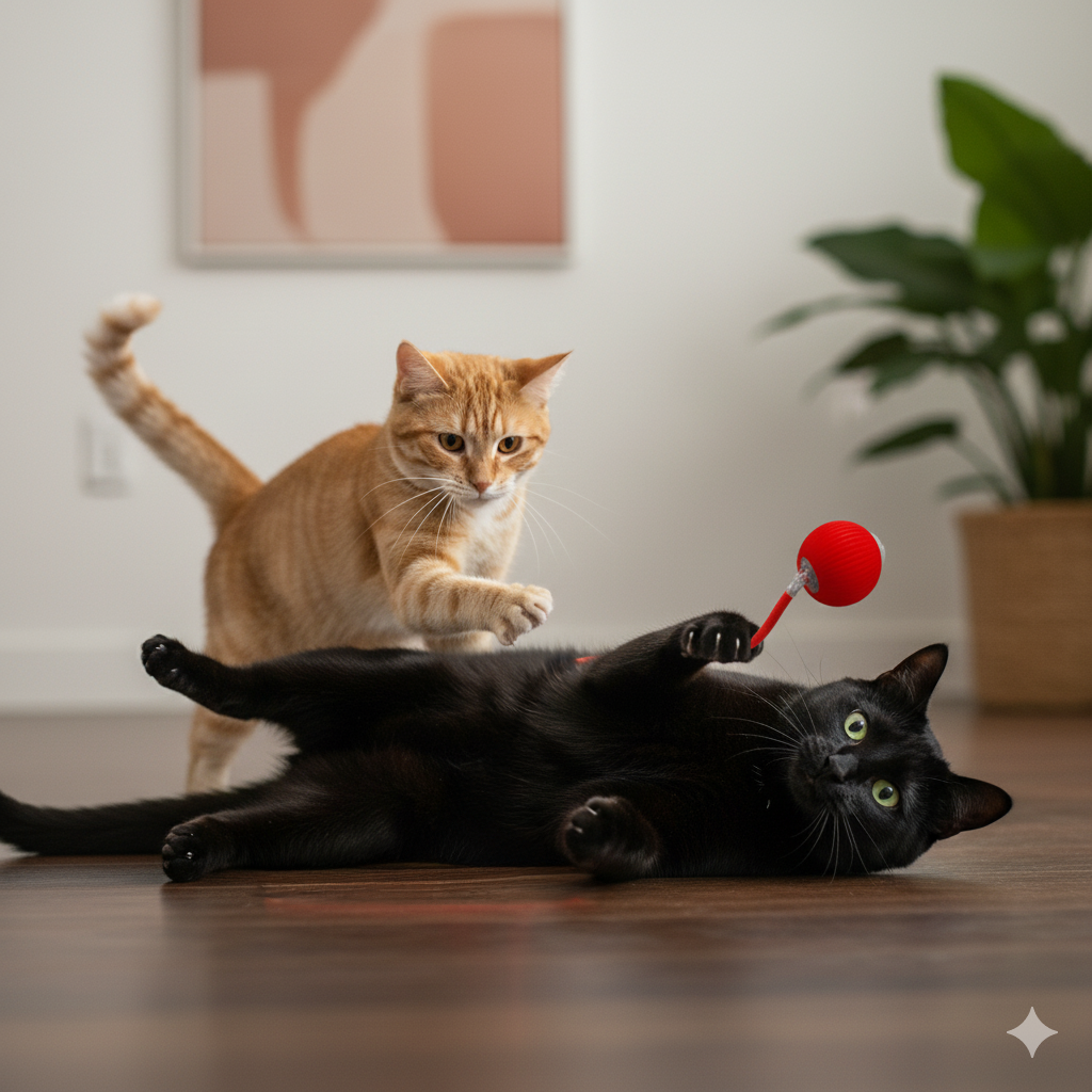 Catfri® CatBall: Automatisk Interaktiv Sjov for Katte at Jage