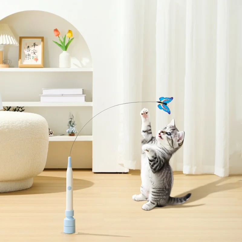 Catfri® Dansende Sommerfugl: Interaktiv Legende Dansende Sommerfugl til Katte