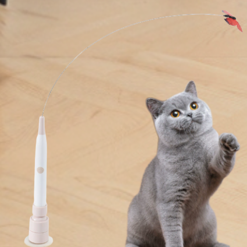 Catfri® Dansende Sommerfugl: Interaktiv Legende Dansende Sommerfugl til Katte