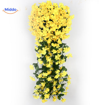Charmende Orkide Cascade | Kunstige Blomster til Enhver Lejlighed og Sæson