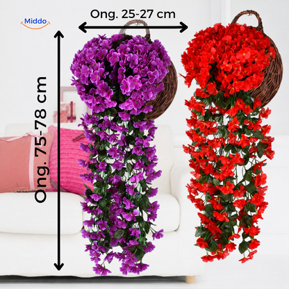Charmende Orkide Cascade | Kunstige Blomster til Enhver Lejlighed og Sæson